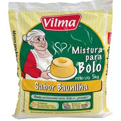 MISTURA BOLO BAUNILHA VILMA SACO 5KG    