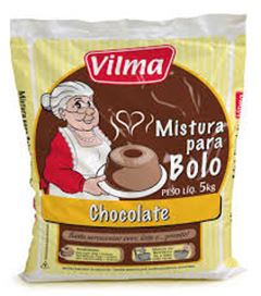 MISTURA BOLO CHOCOLATE VILMA SACO 5KG   