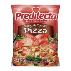 MOLHO DE TOMATE PIZZA PREDILECTA BAG 3,1KG 
