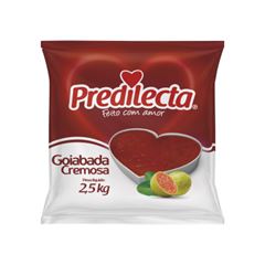 DOCE GOIABADA CREMOSA PREDILECTA BAG 2,5KG 