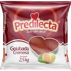 DOCE GOIABADA CREMOSA PREDILECTA BAG 2,5KG 