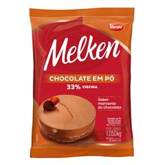 CHOCOLATE EM PO 33% CACAU MELKEN PACOTE 1,010KG  