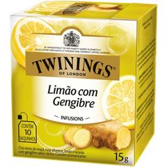 CHÁ LIMÃO E GENGIBRE TWININGS DISPLAY 10X1,5G   
