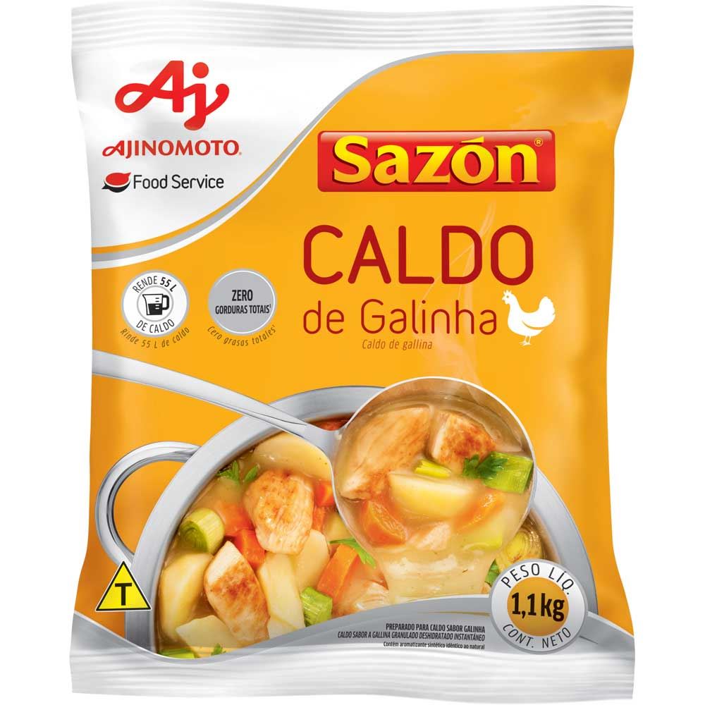 CALDO GALINHA SAZOM PACOTE 1,01KG    