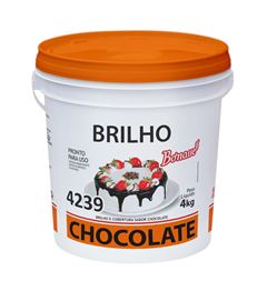 BRILHO CHOCOLATE BONASSE BALDE 4KG  