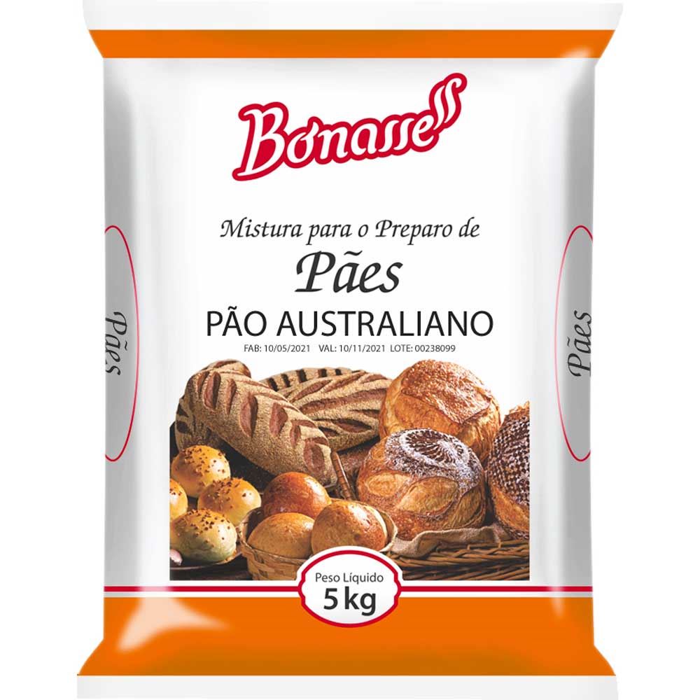 MISTURA PAO AUSTRALIANO BONASSE PACOTE 5KG  