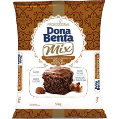 MISTURA BOLO CHOCOLATE DONA BENTA PACOTE 5KG    