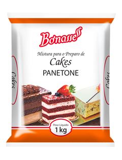 MISTURA CAKE PANETONE BONASSE PACOTE 1KG    