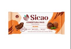 COBERTURA CHOCOLATE BLEND SICAO BARRA 1,01KG    