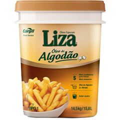 OLEO DE ALGODAO LIZA BALDE 14,5KG    