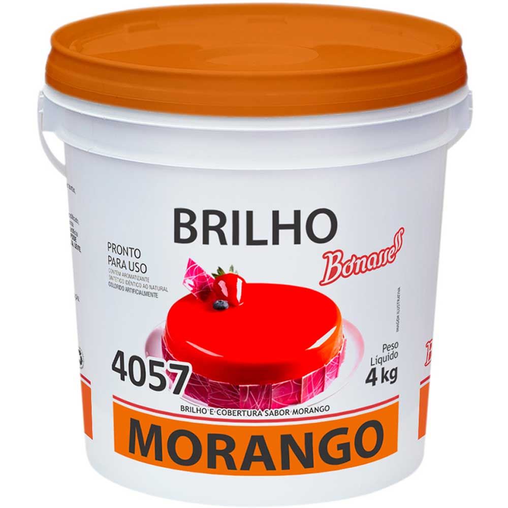 BRILHO MORANGO BONASSE BALDE 4KG    