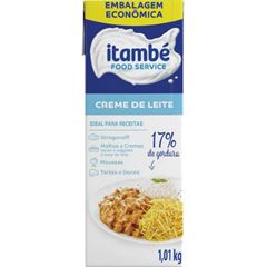 CREME DE LEITE LEVE 17% ITAMBE TETRA PACK 1,01KG    