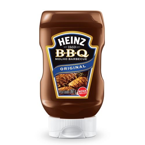 MOLHO BARBECUE HEINZ SQUEEZE 397G    