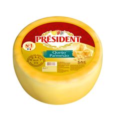 QUEIJO PARMESAO FORMA PRESIDENTE APROX 5,6KG