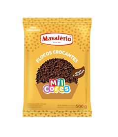FLOCOS CROCANTE SABOR CHOCOLATE MIL CORES PACOTE 500G