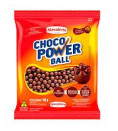 CHOCO POWER BALL SABOR CHOCOLATE PACOTE 500G