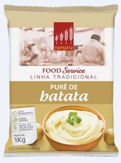 BATATA EM FLOCOS FOOD SERVICE PACOTE 1KG