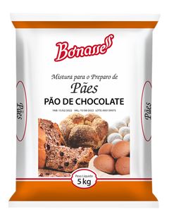 MIST PAO CHOCOLATE BONASSE PACOTE 5KG