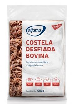 COSTELA BOVINA DESFIADA CONGELADA ALFAMA PACOTE 1KG