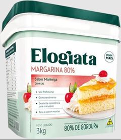 MARGARINA 80% ELOGIATA BALDE 3KG