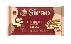 CHOCOLATE NOBRE BRANCO SICAO BARRA 2,1KG