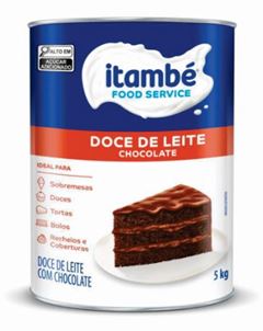 DOCE DE LEITE COM CHOCOLATE ITAMBE LATA 5KG