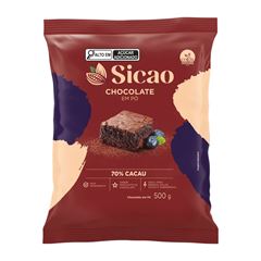 CHOCOLATE EM PO 70% SICAO PACOTE 500G