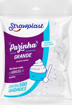 PAZINHA PARA SOBREMESA GRANDE BRANCA PSB 905 STRAW PACOTE COM 500 UNIDADES