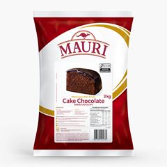 MISTURA CAKE CHOCOLATE MAURI PACOTE 3KG