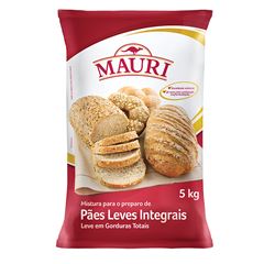 MISTURA PAO LEVE INTEGRAL MAURI PACOTE 5KG