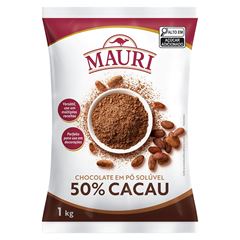 CHOCOLCATE EM PO 50% MAURI 1KG