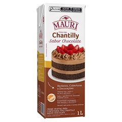 CREME CHANTILLY CHOCOLATE MAURI 1L