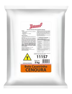 MISTURA BOLO CASEIRINHO CENOURA BONASSE 5KG