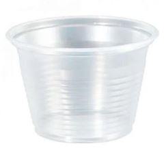 POTE TRANSPARENTE 100ML PT-100 COPOZAN  PACOTE COM 100 UNIDADES