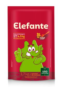 EXTRATO TOMATE SACHE ELEFANTE 1,7KG